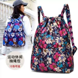 Mix nylon backpacks