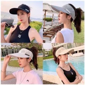 Maxi elastic visor cap